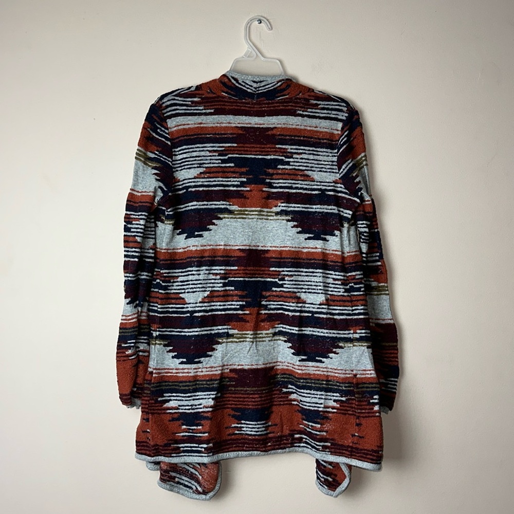 Lucky Brand Aztec Style Open‎ Cardigan Women's Medium - Picture 5 of 5